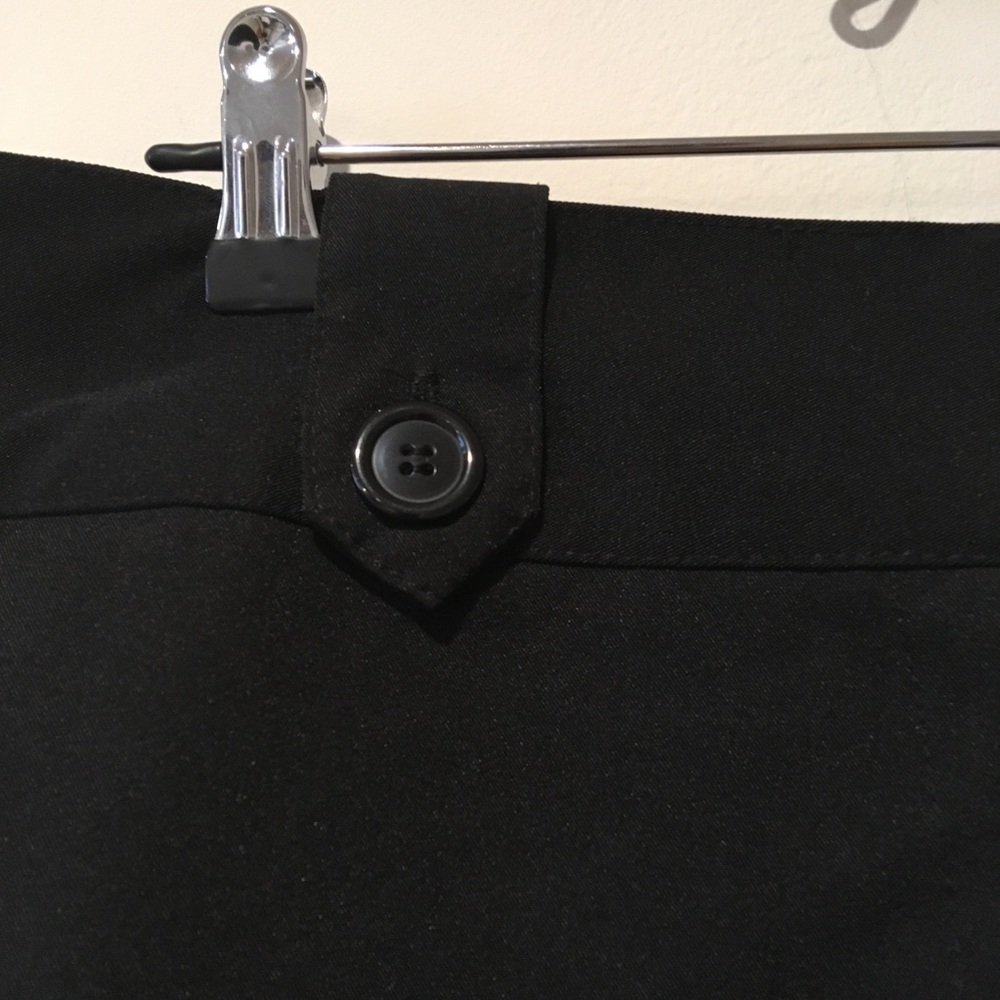 (LAST CHANCE - donating 2/1 - (bundle 3 for $15) black skirt - Picture 2 of 4